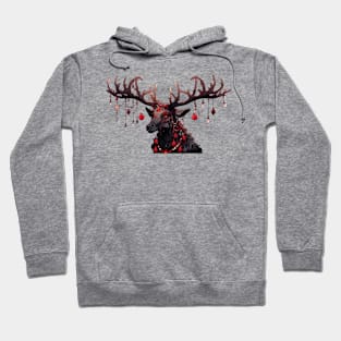 Horror Christmas Reindeer Hoodie